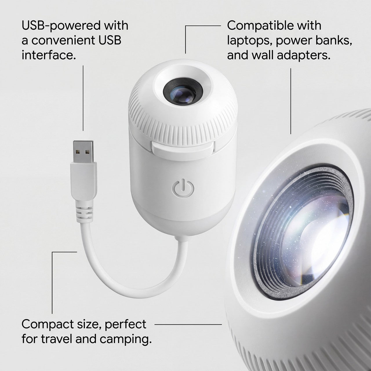 DreamSphere™ Galaxy Projector