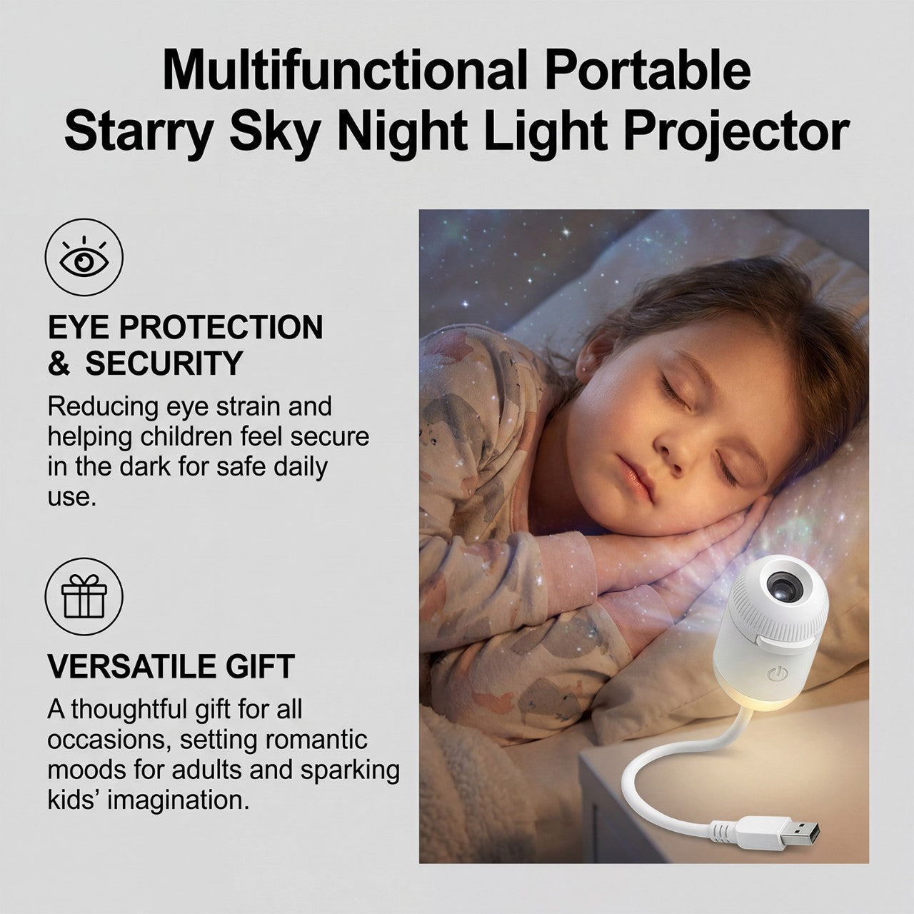 DreamSphere™ Galaxy Projector