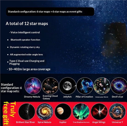 DreamSphere™ Galaxy Projector