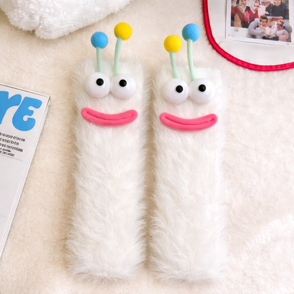 Furry Monster Foot Warmers