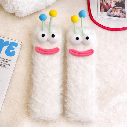 Furry Monster Foot Warmers